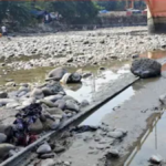 Railway Tracks Appear Under the Ganga in Haridwar, Onlookers Stunned | See Pics